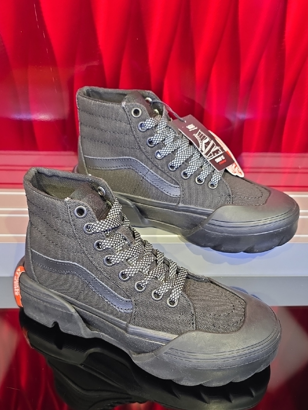 Vans Sk8-Hi Tapered Blackout Modular Swap Men 3.5 Women 5